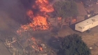 Wildfires threaten hundreds in California