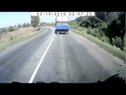 Monstrous truck accidents and motorcycle YAMAHA. Чудовищная авария.