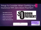 Find Affordable Car Insurance No Down Payment Quotes