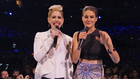 Vanessa Bayer From 'SNL' Does Her Best Miley Cyrus To Introduce Miley Cyrus To The VMA Stage