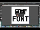 Adobe Illustrator Tutorial : How To Create Your Own Font
