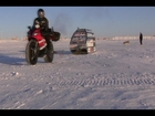 Clymer Manuals Sjaak Yamaha R1 Polar Ice Ride Motorcycle Adventure Video #30 Test Ride With Rope