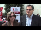 INTERVIEW: Chris and Debra Bader at American Heart Associ...
