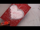 123 How to make valentine's day Greeting Card -  JK Arts
