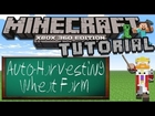 Minecraft Tutorials: Xbox 360 Edition - Auto-Harvesting Wheat Farm