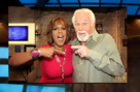 Gayle King Sings to Country Legend Kenny Rogers