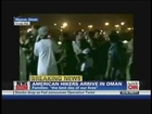 American hikers Shane Bauer and Josh Fattal freed from Iran arrive in Oman (September 21, 2011)