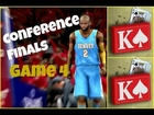 NBA 2k13 My Career - NBA Playoffs Rd 3 Gm 4 - A Scorers Mentality - Where I've Been