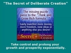 The Secret of Deliberate Creation - Instant Self Hypnosis - Self Hypnotism