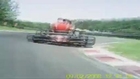 GO Kart Racing Crash - Rear Wheel Comes Off!