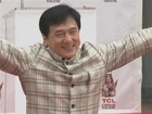 Jackie Chan Leaves Imprints of Hands, Feet and Lips