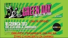 Koncert Green Day w Łodzi (18.06.2013) Transmisja Online na żywo, PROSTO Z ATLAS ARENY!